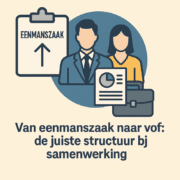 Belastingadvies Eenmanszaak naar een VOF