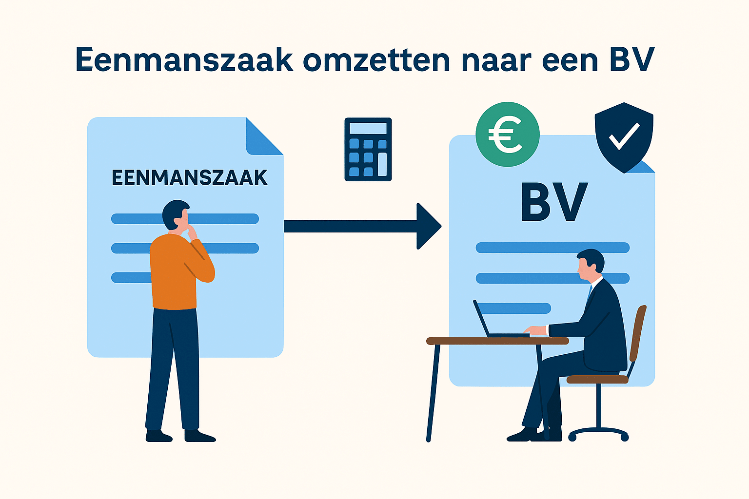 eenmanszaak naar BV Belastingadvies