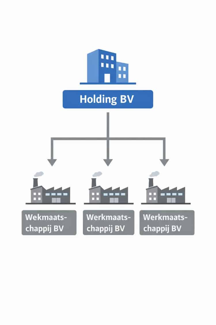 Holding-omzetting eenmanszaak in BV